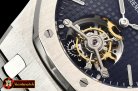 Audemars Piguet Royal Oak Extra Thin Tourb SS/SS Blue JF Flying Tourb