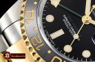 Rolex GMT Master II 116713LN YG/SS Black EWF Asia 2836