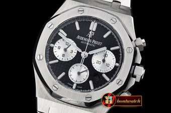 Audemars Piguet Royal Oak Chronograph 26320ST SS/SS Blk/Wht JHF