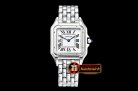 Cartier Panthere Secrete De Ladies SS/SS White KOR Swiss Qtz