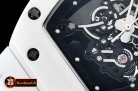 Richard Mille RM055 Bubba Watson CER/RU Skeleton Wht/Red MY8215 Mod