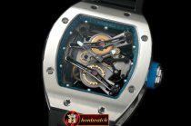 RM067B - Bubba Watson Tourbillon SS/RU Blue Swiss Qtz