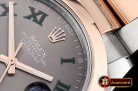 Rolex Datejust II DJ2 41mm Oyt Smt RG/SS Grey/Rmn BP Asia 2813