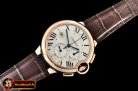 Cartier Balon Bleu Chronograph 47mm RG/LE White ZF Asia 7750