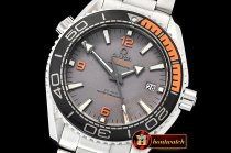 Omega Planet Ocean 43.5mm SS/SS Grey/Org OMF Asia 2836 Mod