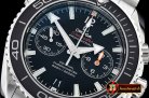 Replica Omega Planet Ocean 45mm Chrono SS/SS Blk/Wht A7750 Mod93
