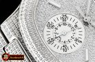 Patek Philippe Nautilus 5980 Full Diams SS/SS Diam Asia 7750 Mod