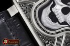 Bell & Ross BR01 2016 Burning Skull Ltd Ed SS/LE Black Asia 23J