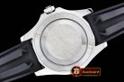 Replica Rolex YachtMaster 116655 SS/RU Cer Bez Black JF A2836