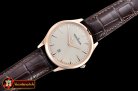 Jaeger Le Coultre Master Ultra Thin Date RG/LE Rose ZF 1:1 MY9015 Mod
