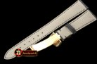 Replica Rolex Black Croc Strap YG 20/16/ New Insignia Buckle
