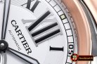Best Quailty Cartier Cartier De Calibre RG/SS White JF Miyota 82