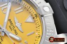 Breitling Avenger II Seawolf SS/RU Yellow Num/Stk GF Asia 2836