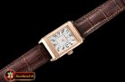 Jaeger Le Coultre JL Reverso Ladies RG/LE White/Num MY6T51 Mod