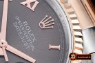 Rolex Datejust DJ 36mm Oyst Flt RG/SS Dark Grey Rmn BP A3135 Mod
