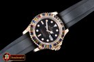 Rolex YachtMaster 40 116695SATS RG/RU Black BP Swiss 2836
