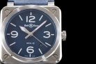 Bell & Ross BR0392-BLU-STSCA 42MM WF-9015 BR002W