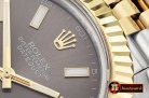 Rolex Datejust II DJ2 41mm Jub Flt YG/SS Dark Grey Stk BP A3235