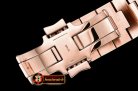 VACH. CONSTANTINE Overseas Dual Time Power Reserve RG/RG Blk TWA A1222