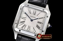 Cartier Santos Dumont 31mm SS/LE White XF Swiss Quartz
