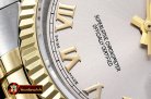 Rolex Datejust DJ 36mm Jub Flt YG/SS Light Grey Rmn BP A3135 Mod