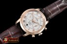 Omega De Ville Chronograph Cal.9300 RG/LE White JHF A7750