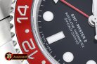 Rolex GMT II Red/Blue SS/SS Black BP A3186 Mod