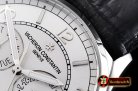 Vach. Constantine Traditionnelle Day-Date & Power Reserve SS/LE Wht A2475
