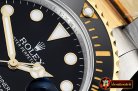 Rolex Submariner 116613 YG/SS Cer Bez Blk VRF Asia 2836