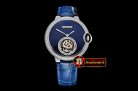 Cartier Balon Bleu De Cartier Tourbillon SS/LE Blue Tourb