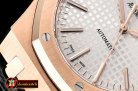 Audemars Piguet Royal Oak 15400 RG/LE White OMF MY9015 Mod 3120