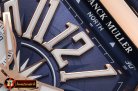 Franck Muller Vanguard Chronograph 44mm RG/LE/RU Blue Asia 7750
