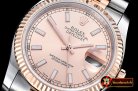 Rolex Datejust DJ 36mm Jub Flt RG/SS Rose Gold Stk BP A3135 Mod