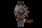 Breitling Chronomat B01 Raven DLC/RU Blk/Stk/Org GF A7750 Mod