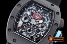Replica Richard Mille RM011 Felipe Messa FC/NY Black A7750