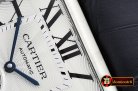 Replica Cartier Tank MC 1904 SS/LE Diams White JF Asia 23J