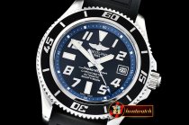 Breitling Superocean II 42mm SS/RU Blk/Blue GMF Asia 2824