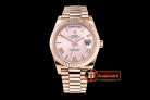 RDD0195C - DayDate 228206 RG/RG Pink Roman BP Swiss 2836