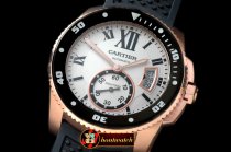 CAR0310A - Calibre de Cartier Diver RG/RU White