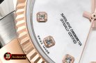 Rolex Datejust DJ 36mm Oyst Flt RG/SS White MOP Diams BP A3135 M