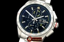 TAG0273C - Carrera 16 Senna Ed Chrono SS/SS Black Jap OS20 Qtz