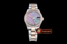 Replica Rolex DateJust Midsize 31mm RG/SS Blk MOP Diam BP Asia 2