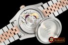 Rolex DateJust Jub Flt RG/SS Dark Blue Diam BP A3135 Mod