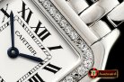 Cartier Panthere Secrete De Ladies Diam SS/SS Wht GF Swiss Qtz