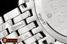 Omega De Ville Prestige Mens SS/SS White/Blue TWF Asia 2824