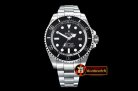 Rolex DeepSea Dweller 116660 SS/SS Black BP V2 Asia 3135