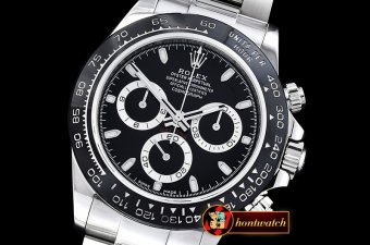 Rolex Daytona 116500LN Cer Bez SS/SS Blk JF A23J Mod 4130