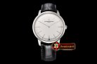 VACH. CONSTANTINE Patrimony Grand Taille SS/LE White KZF Miyota 9015