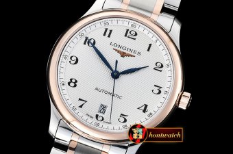 Longines Master Collection RG/SS White/Num MY9015 Mod