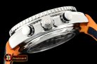 Omega P-Ocean Chrono Blue M.P Edn SS/NY Wht JHF A7750 Mod9900